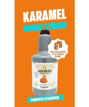 AGOSTO Professional Caramel Sauce 2.5 Kg