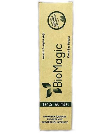 BioMagic Organic Biomagic Hair Dye 66.78 Chocolate Caramel 60 ml Oxidant 90 ml - Buy Online on GoSupps.com