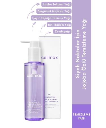 Celimax Blackhead and Makeup Cleansing Oil with Jojoba Oil Fresh Blackhead Jojoba Cleansing Oil 150 ml