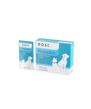 DOSE Probiotic Digestive System Regulator - Immune Strengthener for Cats and Dogs - Buy Online on GoSupps.com