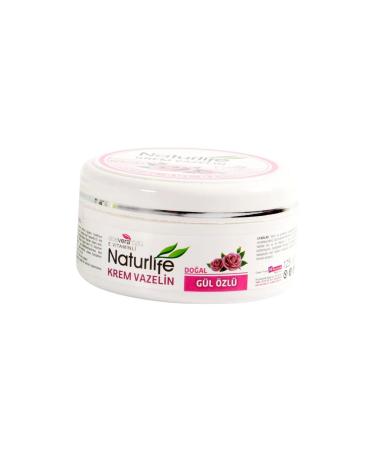 nefertiya Naturlife Rose Essence Vaseline Cream 125 ML x 3 Pcs