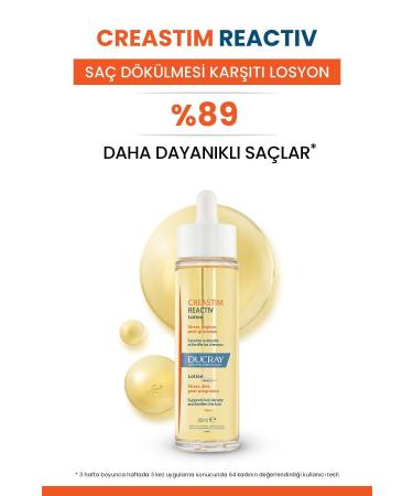 Ducray Creastim Reactiv Anti Hair Loss Lotion 60ml-Creastim Reactiv Anti Hair Loss Lotion 60ml - Buy Online on GoSupps.com