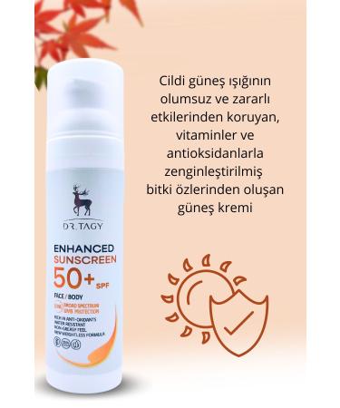 DR TAGY High Protection Spf50 Anti-Aging Brightening Face and Body Sun Cream 100 ml - Buy Online on GoSupps.com