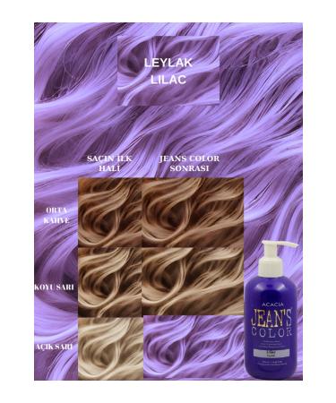 Acacia Jean's Color Lilac 250 Ml. Ammonia-Free Balayage Color Hair Dye - Buy Online on GoSupps.com