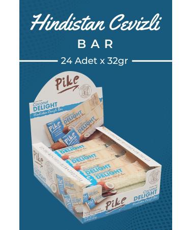 Pike Coconut Bar 32 gr 24 Piece Box