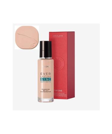Oriflame The One Everlasting Sync Soft Water and Flow Resistant UVA Protection Matte Foundation 10 Spf