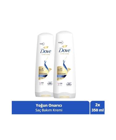 Dove Ultra Care Hair Care Conditioner Intensive Repair Damaged Hair 350 ml X2