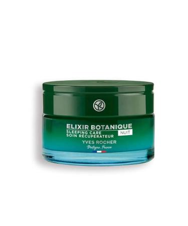 Yves Rocher Night Cream - Anti-Aging Herbal Antioxidant Care / Elixir Botanique 50 Ml
