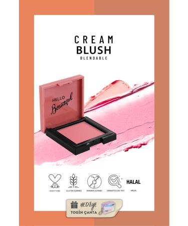 Pastel Cream Blush Set - Cream Blush 44 + 45 + Togin Bag Gift - Buy Online on GoSupps.com