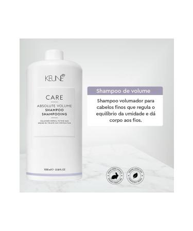 Keune Absolute Volume Shampoo-Delicate Volumizing Luxury SHAMPOO 1000 ML CYT974461313197413139466220