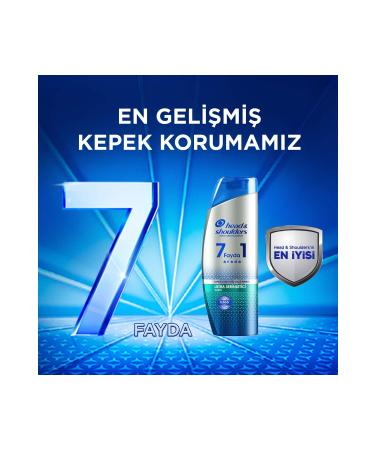 head and shoulders Head & Shoulders 7 Benefits in 1 Shampoo Ultra Refreshing Powerful Formula 300 ml x 3 Pcs - Buy Online on GoSupps.com