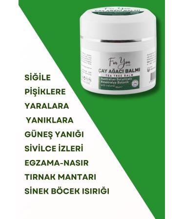 For You Gold Soothing and Repairing Tea Tree Balm Care Cream 50 ml (TEA TREE BALM) - Buy Online on GoSupps.com