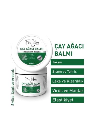 For You Gold Soothing and Repairing Tea Tree Balm Care Cream 50 ml (TEA TREE BALM) - Buy Online on GoSupps.com