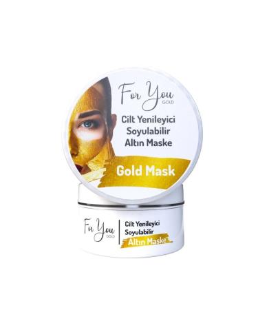 For You Gold Anti-Wrinkle Brightening Anti-Aging Effective Peelable Gold Face Mask 100 ml - Buy Online on GoSupps.com
