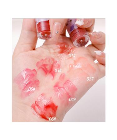 cappuvini Cute Cat Mirror Water Lip Gloss Transparent Jelly Lip Glaze 1 piece Cute cat lip gloss - Buy Online on GoSupps.com