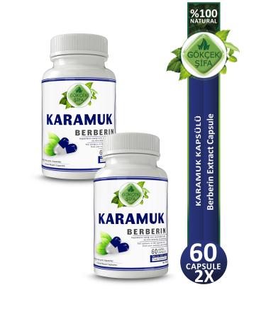 Gokcek Healing Barberry Capsule (Berberine Capsule) X 2