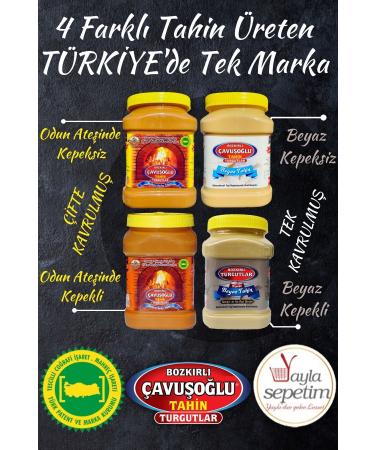 Bozk rl avu o lu Double Roasted Bran-Free Bozk r Tahini 930 Gr X 2 Pieces - Buy Online on GoSupps.com