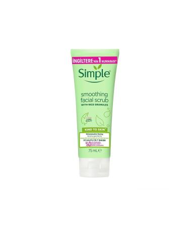 Simple Kind To Skin Smoothing Peeling Pure Rice Granules Natural Looking Skin 75 ml - Buy Online on GoSupps.com