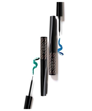 Faberlic Glam Team Liquid Eyeliner Glameyes - Navy Blue - 4.0 ml - Buy Online on GoSupps.com