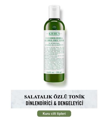 Kiehl's Illuminating-Shining HERBAL ALCOHOL-FREE TONIC-CUCUMBER EXTRACT DRY SENSITIVE SKIN 250 ML DEMBA5036