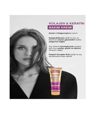 Bioblas Anti-Hair Loss Collagen & Keratin Care Cream 250 ml 1 piece - Buy Online on GoSupps.com