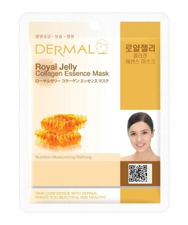 Dermal Nourishing Moisturizing Purifying Royal Jelly Extract Collagen Mask 23gr - Buy Online on GoSupps.com