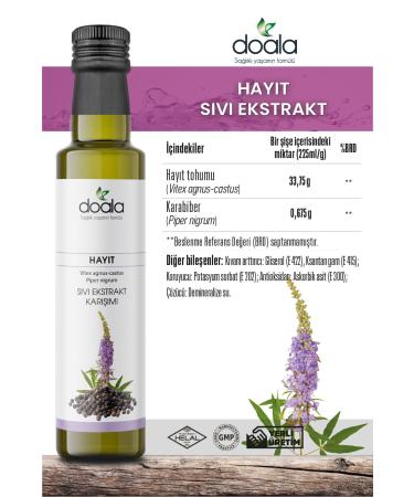 Doala Vitex Liquid Extract Mix 225 ml - Buy Online on GoSupps.com