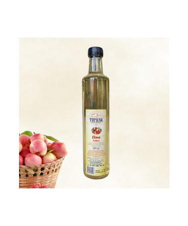 Amasya Toprak Women's Initiative AMASYA SOIL WOMEN'S INITIATIVE APPLE VINEGAR 500 GR