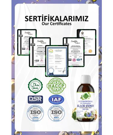 Gokcek Healing Black Cumin Supercritical Mix Oil 50 ml (BLACK CUMINE SUPERCRITICAL MIX OIL) - Buy Online on GoSupps.com