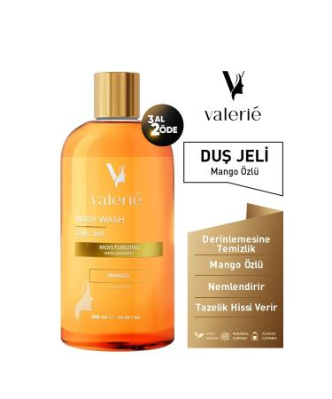 Valerie Purifying Refreshing Intense Moisturizing Mango Shower Gel 400 Ml