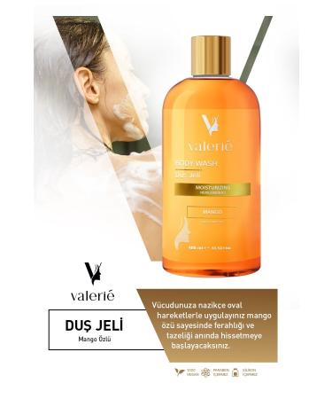 Valerie Purifying Refreshing Intense Moisturizing Mango Shower Gel 400 Ml - Buy Online on GoSupps.com