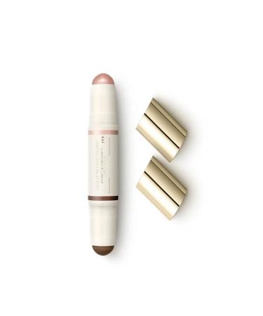 kiko milano GOLD REFLECTIONS SCULPT & HIGHLIGHT FACE STICK 03 Dark & Coral - Buy Online on GoSupps.com
