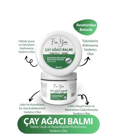 For You Gold Soothing and Repairing Tea Tree Balm Care Cream 50 ml (TEA TREE BALM) - Buy Online on GoSupps.com