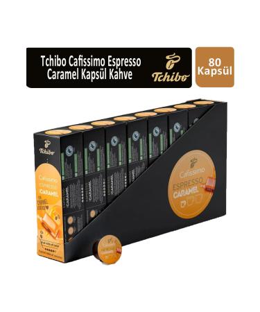Tchibo Cafissimo Espresso Caramel Capsule Coffee x 8 Pieces
