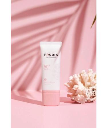 Frudia Velvet Fit-Pre-Foundation Sunscreen Face Cream SPF50 40g - Buy Online on GoSupps.com