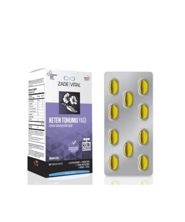 Zade Vital Flaxseed Oil Capsule