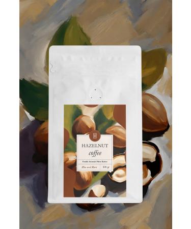 Mim and More Hazelnut Coffee Hazelnut Flavored Coffee Beans 200 Gr - Buy Online on GoSupps.com