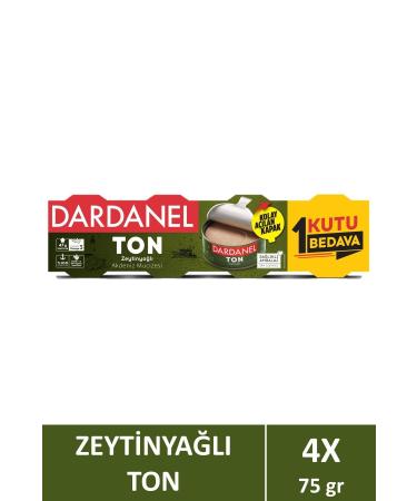 Dardanel Tuna with Olive Oil 4x75 gr