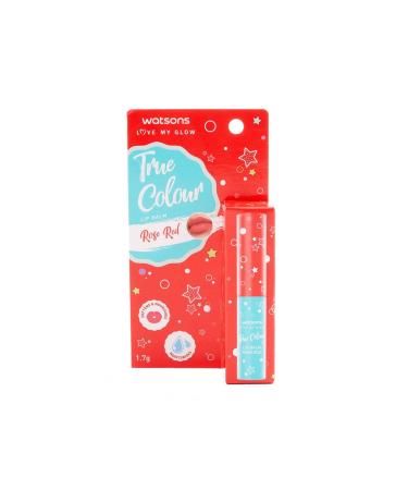 Watsons True Color Lip Balm Rose Red 1.7 Gr