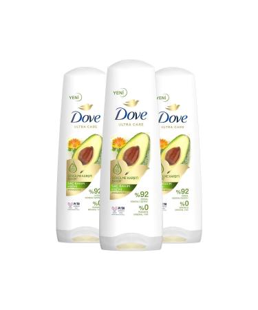 Dove Ultra Care Hair Care Cream Anti-Loss Care Avocado Extract 350 ml X3 - Buy Online on GoSupps.com