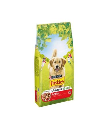 Friskies Active Meaty Adult Dog Food 2.4 Kg