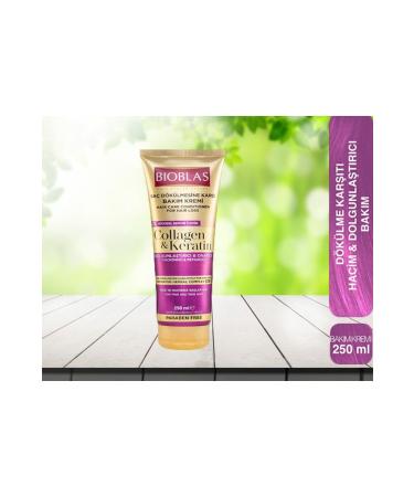 Bioblas Anti-Hair Loss Collagen & Keratin Care Cream 250 ml 1 piece