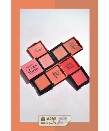 Pastel Cream Blush Set - Cream Blush 44 + 45 + Togin Bag Gift - Buy Online on GoSupps.com