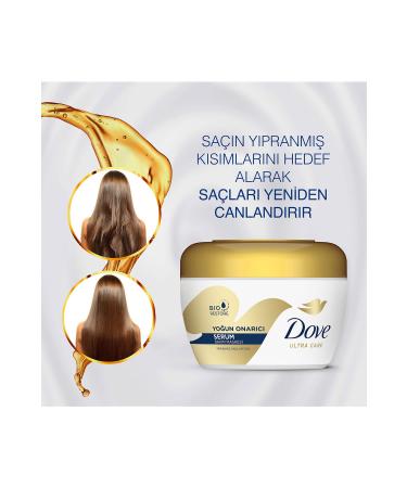 Dove 1 Minute Serum Hair Care Mask Intensive Repair 160 ml - Buy Online on GoSupps.com