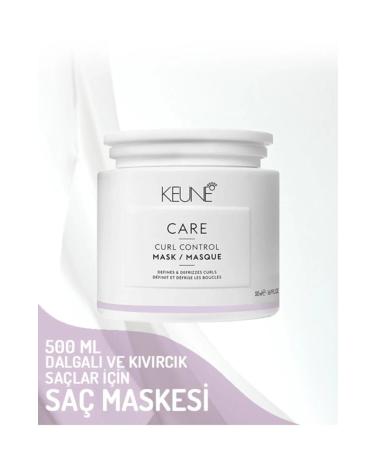 Keune Curl Control Mask - Anti-Frizz Smoothing Mask for Curly Hair 500 ml CYT6649