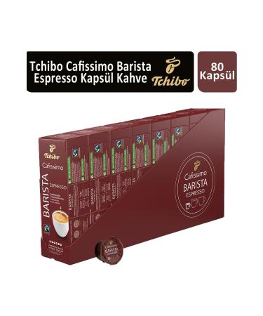 Tchibo Cafissimo Barista Espresso Capsule Coffee x 8 Pieces