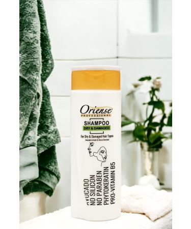 ORIENSE 360ml Shampoo - Ultimate Care for Dry and Damaged Hair with Pro-vitamin B5 and Phytokeratine - Buy Online on GoSupps.com