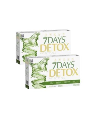 7 Days Detox 7 Days Detox 14 Sachets 2 Boxes