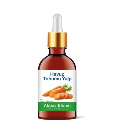 Abbas Efendi Carrot Seed Oil 100 ml (GLASS BOTTLE AND MEASURED GLASS ROD)