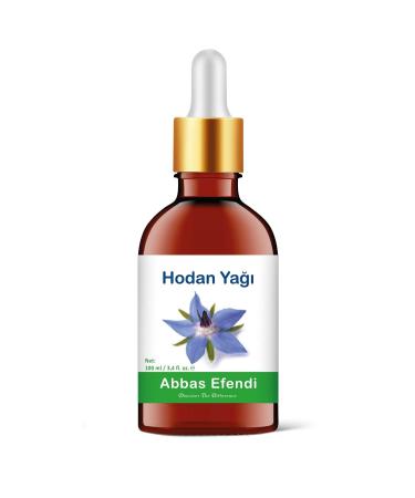 Abbas Efendi Borage Oil 100 ml (GLASS BOTTLE AND MEASURED GLASS ROD)